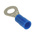RS PRO Insulated Ring Terminal, 5.3mm Stud Size, 1.5mm² to 2.5mm² Wire Size, Blue