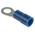 RS PRO Insulated Ring Terminal, 4.3mm Stud Size, 1.5mm² to 2.5mm² Wire Size, Blue