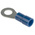 RS PRO Insulated Ring Terminal, 5.3mm Stud Size, 1.5mm² to 2.5mm² Wire Size, Blue
