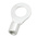RS PRO Uninsulated Ring Terminal, 4.3mm Stud Size, 1.5mm² to 2.5mm² Wire Size