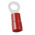 RS PRO Insulated Ring Terminal, 4.3mm Stud Size, 0.5mm² to 1.5mm² Wire Size, Red