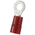 RS PRO Insulated Ring Terminal, 6.4mm Stud Size to 8mm² Wire Size, Red