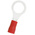 RS PRO Insulated Ring Terminal, 8.4mm Stud Size, 0.5mm² to 1.5mm² Wire Size, Red