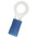 RS PRO Insulated Ring Terminal, 5.3mm Stud Size, 1.5mm² to 2.5mm² Wire Size, Blue