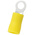 RS PRO Insulated Ring Terminal, 4.3mm Stud Size, 4mm² to 6mm² Wire Size, Yellow