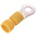 RS PRO Insulated Ring Terminal, 5.3mm Stud Size, 4mm² to 6mm² Wire Size, Yellow