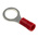 RS PRO Insulated Ring Terminal, M8 Stud Size, 0.5mm² to 1.5mm² Wire Size, Red