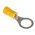 RS PRO Insulated Ring Terminal, M10 Stud Size, 2.5mm² to 6mm² Wire Size, Yellow