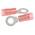 RS PRO Insulated Ring Terminal, M4.5 (