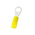 RS PRO Insulated Crimp Ring Terminal, M3 Stud Size, 0.2mm² to 0.5mm² Wire Size, Yellow
