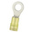 RS PRO Insulated Crimp Ring Terminal, M6 Stud Size, 4mm² to 6mm² Wire Size, Yellow