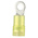 RS PRO Insulated Crimp Ring Terminal, M4 Stud Size, 4mm² to 6mm² Wire Size, Yellow
