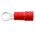 RS PRO Insulated Crimp Ring Terminal, M3.5 Stud Size, 0.5mm² to 1.5mm² Wire Size, Red