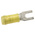 TE Connectivity, PIDG Insulated Crimp Spade Connector, 2.6mm² to 6.6mm², 12AWG to 10AWG, M3.5 Stud Size Nylon, Yellow