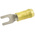 TE Connectivity, PIDG Insulated Crimp Spade Connector, 2.6mm² to 6.6mm², 12AWG to 10AWG, M3.5 Stud Size Nylon, Yellow
