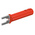 Staubli Insulated Crimp Spade Connector, Red