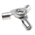 RS PRO Uninsulated Ring Terminal, 4 mm, 