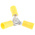 RS PRO Insulated Ring Terminal, 4 mm, 