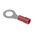 RS PRO Insulated Ring Terminal, M6 Stud Size, 0.5mm² to 1.5mm² Wire Size, Red