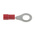 RS PRO Insulated Ring Terminal, M6 Stud Size, 0.5mm² to 1.5mm² Wire Size, Red