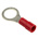 RS PRO Insulated Ring Terminal, M8 Stud Size, 0.5mm² to 1.5mm² Wire Size, Red