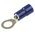 RS PRO Insulated Ring Terminal, M5 Stud Size, 1.5mm² to 2.5mm² Wire Size, Blue