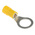 RS PRO Insulated Ring Terminal, M10 Stud Size, 4mm² to 6mm² Wire Size, Yellow