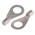 RS PRO Uninsulated Ring Terminal, 6.5mm Stud Size, 1.5mm² to 2.5mm² Wire Size