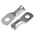 RS PRO Uninsulated Ring Terminal, 5mm Stud Size, 10mm² to 10mm² Wire Size