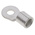 TE Connectivity, SOLISTRAND Uninsulated Crimp Ring Terminal, M6 Stud Size, 16.8mm² to 26.7mm² Wire Size