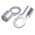 TE Connectivity, SOLISTRAND Uninsulated Crimp Ring Terminal, M10 Stud Size, 16.8mm² to 26.7mm² Wire Size