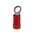 TE Connectivity, PLASTI-GRIP Insulated Crimp Ring Terminal, M3.5 Stud Size, 0.26mm² to 1.65mm² Wire Size, Red