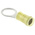 TE Connectivity, PIDG Insulated Ring Terminal, M10 Stud Size, 2.6mm² to 6.6mm² Wire Size, Yellow