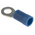 RS PRO Insulated Ring Terminal, 4.3mm Stud Size, 1.5mm² to 2.5mm² Wire Size, Blue