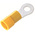 RS PRO Insulated Ring Terminal, 6.5mm Stud Size, 2.5mm² to 6mm² Wire Size, Yellow