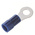 RS PRO Insulated Ring Terminal, 5.3mm Stud Size, 1.5mm² to 2.5mm² Wire Size, Blue