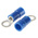 RS PRO Insulated Crimp Ring Terminal, M3.5 Stud Size, 1.5mm² to 2.5mm² Wire Size, Blue