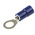RS PRO Insulated Crimp Ring Terminal, M5 Stud Size, 1.5mm² to 2.5mm² Wire Size, Blue