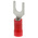 TE Connectivity, PLASTI-GRIP Insulated Crimp Spade Connector, 0.25mm² to 1.6mm², 22AWG to 16AWG, 4.17mm Stud Size, Red
