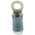 TE Connectivity, PIDG Insulated Ring Terminal, M3.5 Stud Size, 1mm² to 2.6mm² Wire Size, Blue