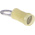 TE Connectivity, PIDG Insulated Ring Terminal, M5 Stud Size, 2.6mm² to 6.6mm² Wire Size, Yellow