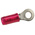 TE Connectivity, PIDG Insulated Ring Terminal, M3.5 Stud Size, 0.26mm² to 1.65mm² Wire Size, Red