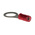 TE Connectivity, PIDG Insulated Ring Terminal, M8 Stud Size, 0.26mm² to 1.65mm² Wire Size, Red