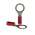 TE Connectivity, PIDG Insulated Ring Terminal, M8 Stud Size, 0.26mm² to 1.65mm² Wire Size, Red
