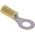 TE Connectivity, PIDG Insulated Ring Terminal, M6 Stud Size, 2.6mm² to 6.6mm² Wire Size, Yellow