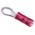 TE Connectivity, PIDG Insulated Ring Terminal, M5 Stud Size, 0.26mm² to 1.65mm² Wire Size, Red