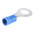 JST, FV Insulated Ring Terminal, 6mm Stud Size, 1mm² to 2.6mm² Wire Size, Blue