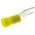 TE Connectivity, PLASTI-GRIP Insulated Crimp Spade Connector, 2.6mm² to 6.4mm², 12AWG to 10AWG, M4 Stud Size PVC, Yellow