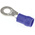 JST, R Insulated Ring Terminal, 4mm Stud Size, 1mm² to 2.6mm² Wire Size, Blue