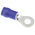 JST, R Insulated Ring Terminal, 4mm Stud Size, 1mm² to 2.6mm² Wire Size, Blue